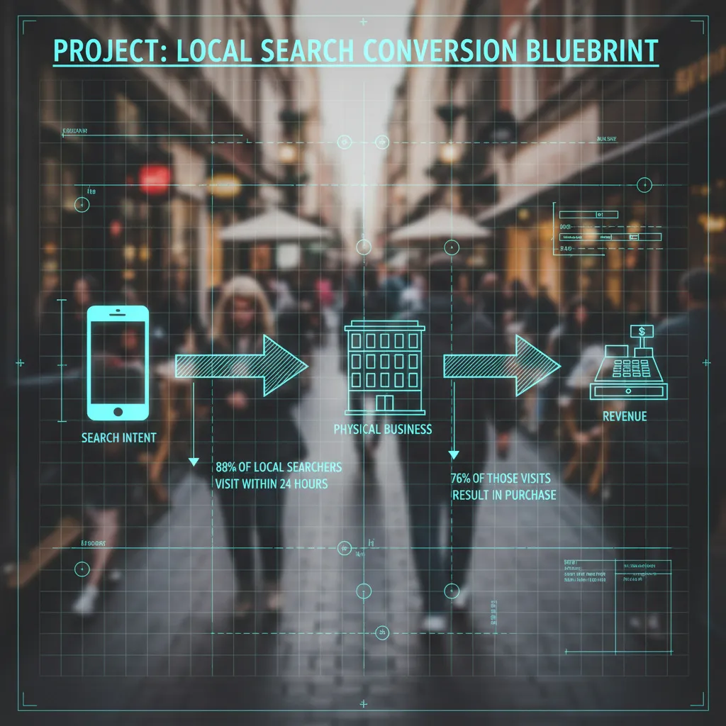 infographic blueprint of Local SEO